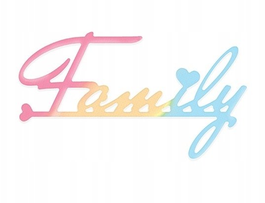 Wykrojnik - Napis Family