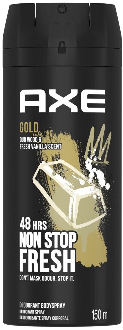 Axe Gold 48H Dezodorant w Sprayu Męski 150ml