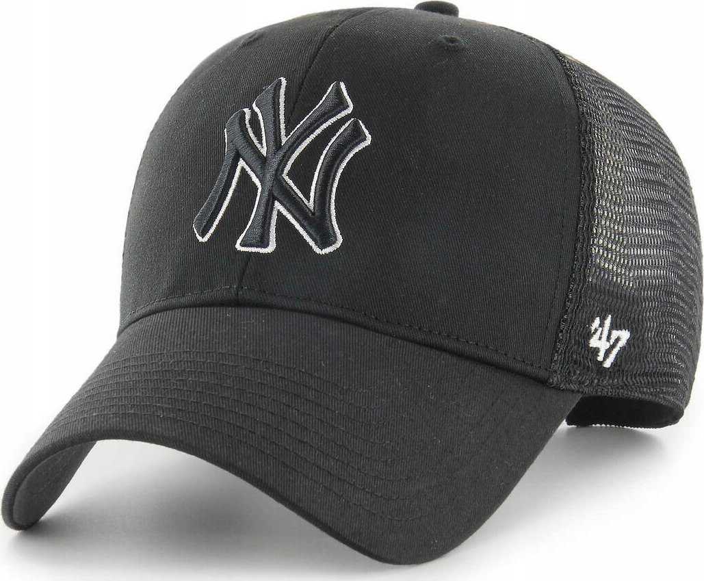 47 Brand 47 Brand MLB New York Yankees Branson MVP Cap B-BRANS17CTP-BKAQ Czarne One size