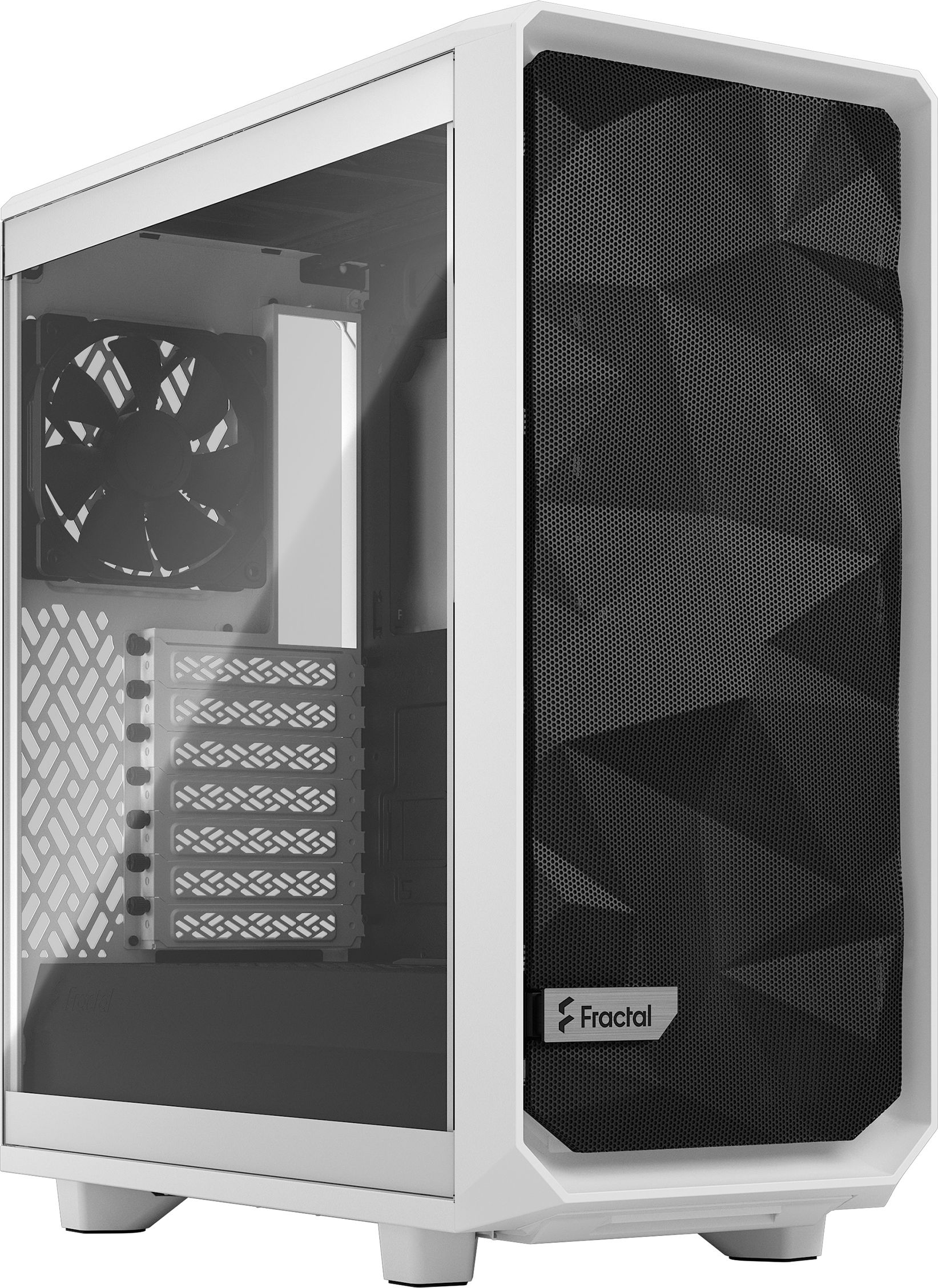 Obudowa Fractal Design Meshify 2 Compact TG Clear Tint Biała (FD-C-MES2C-05)