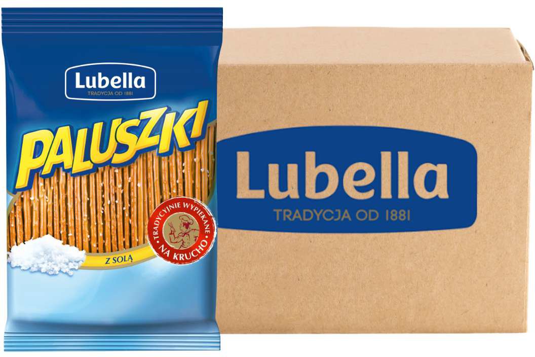 Lubella Paluszki z solą 70 g x 25 sztuk