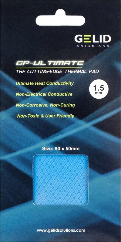 Gelid Gelid Ultimate thermalpad 90x50x1.5mm TP-GP04-C