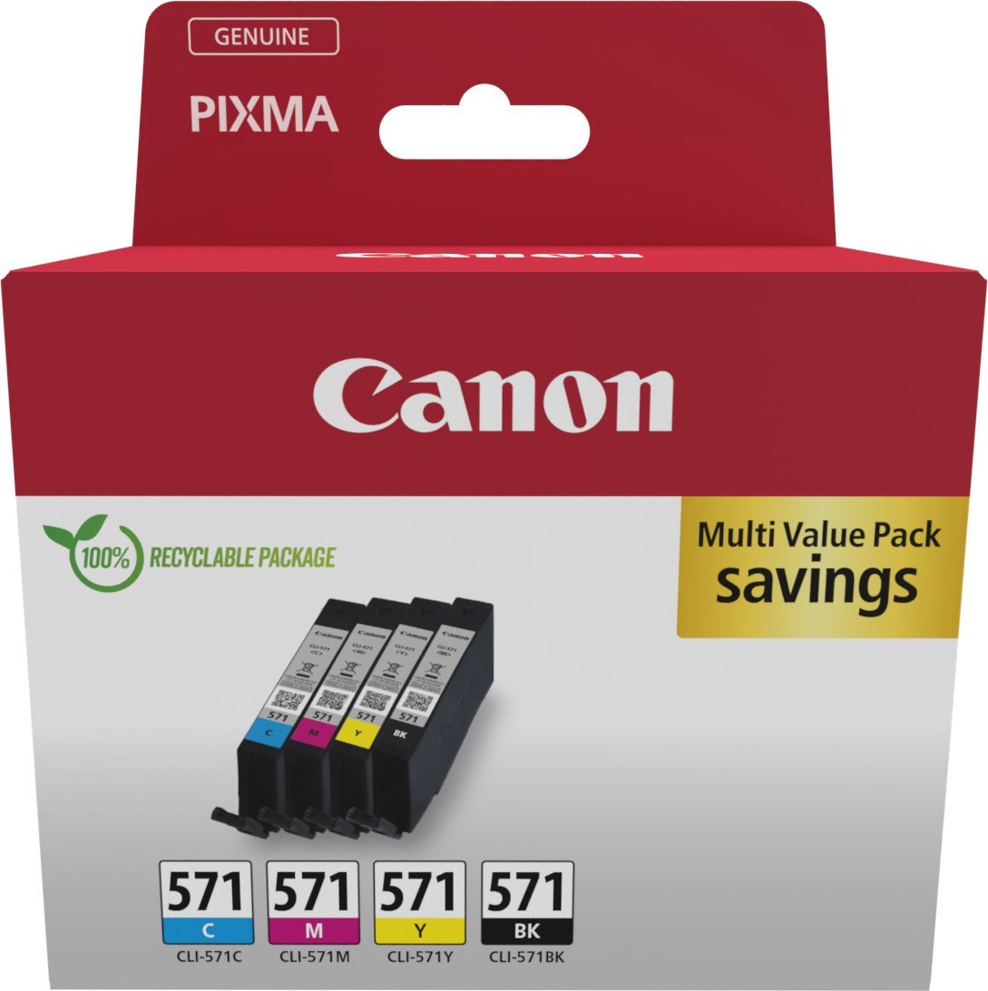 Tusz Canon Ink Multipack CLI-571 (blister pack with security band)