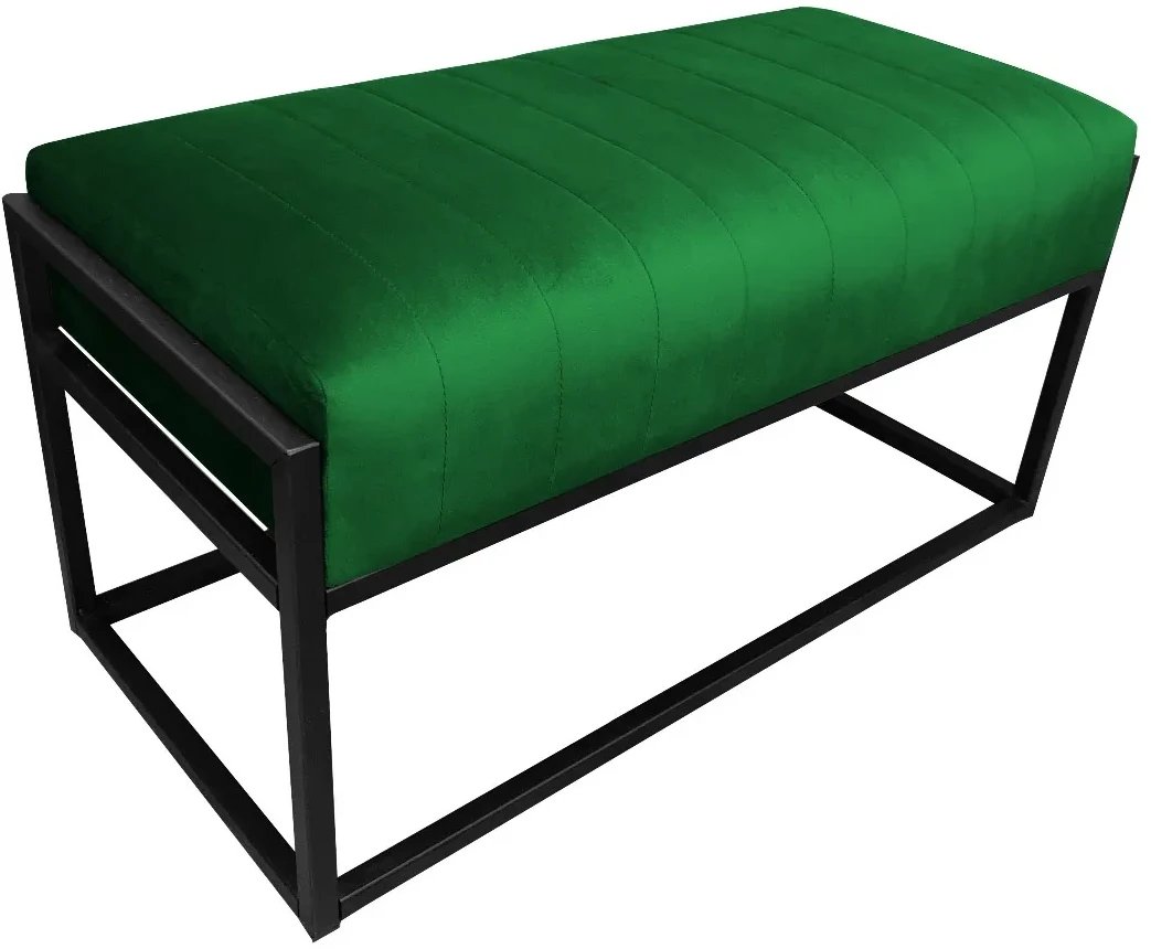 Ławka LILU MG VELVET zielona ATOS