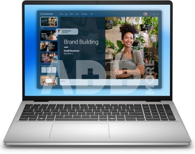 Laptop Dell 16 DC16251 | Platinum Silver | 16 " | 2K | Anti-glare | Intel Core 5 | 120U | 16 GB | DDR5 | Solid-state drive capacity 512 GB | Intel Gra