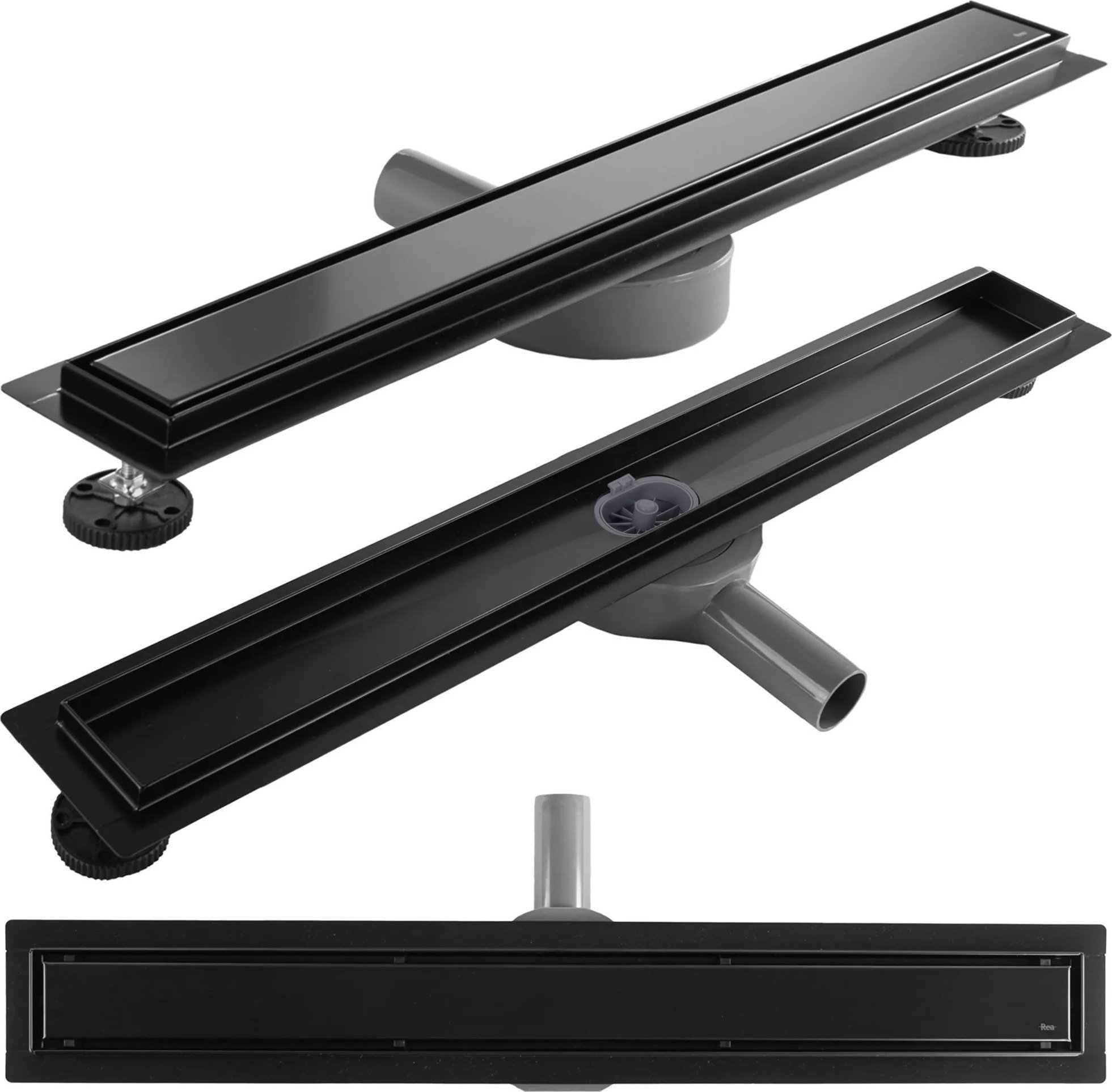 Rea Odpływ Liniowy REA Neox pro Czarny 80