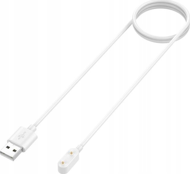 QIKtech KABEL ŁADUJĄCY USB ŁADOWARKA ZEGARKA HUAWEI WATCH FIT 2 WATCH ES BAND 7 8 9 (biały)