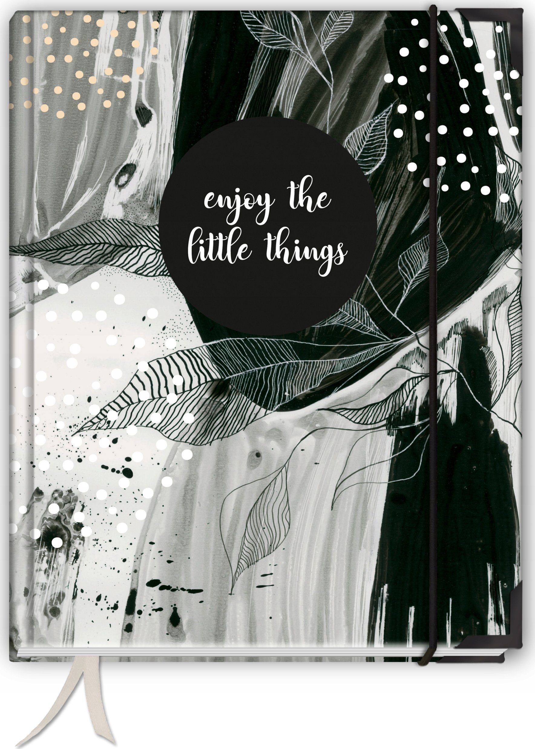 TadaPlanner Bullet journal szyty 214 stron TaDaPlanner notatnik A5 w kropki pamiętnik