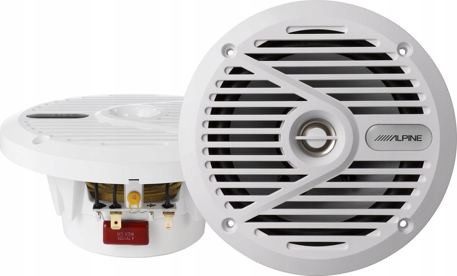 Głośnik samochodowy Alpine GŁOŚNIKI ALPINE SPS-M601W MARINE BIAŁE