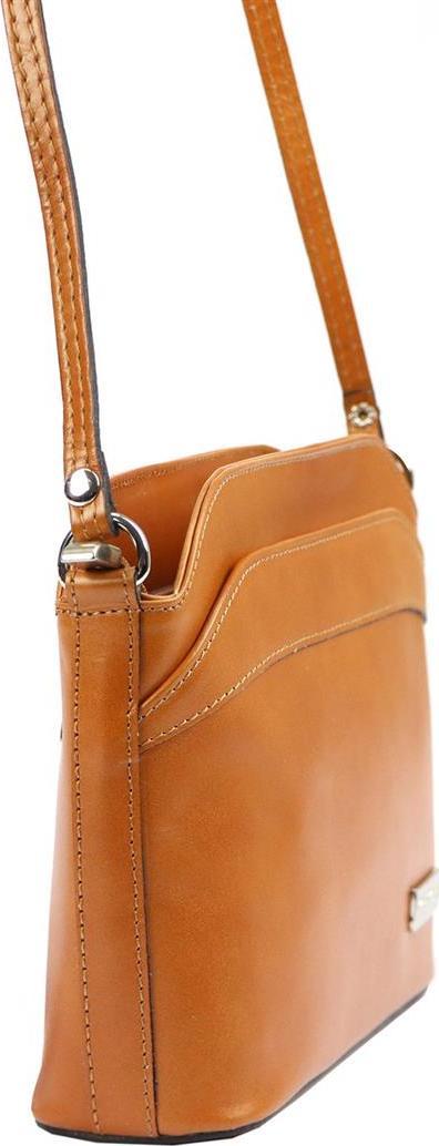 MiaMore Klasyczna Listonoszka Skórzana MiaMore 01-009 NoSize