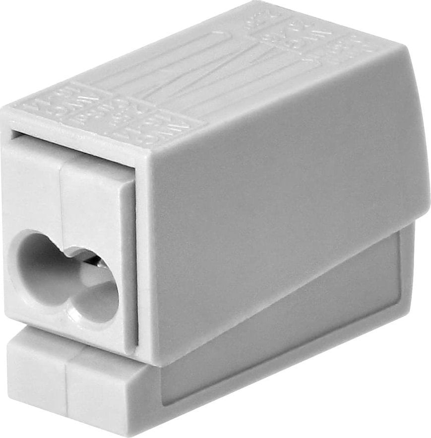 Orno Złączka oświetleniowa dwuprzewodowa, 2x0,5-2,5mm2 , 10 sztuk OR-SZ-8015/10