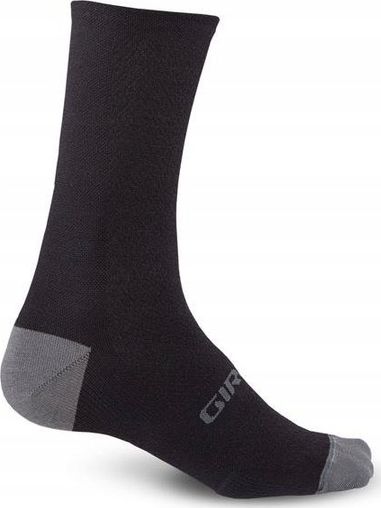 Giro Skarpety GIRO HRC + MERINO WOOL black charcoal roz. M (40-42) (NEW)