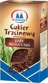 Diamant Diamant Cukier trzcinowy Dark Muscovado DIAMANT 500 g