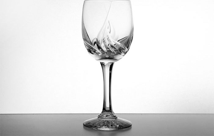 Zawiercie Huta Szkła Kieliszek kryształowy Zawiercie do wina 170ml