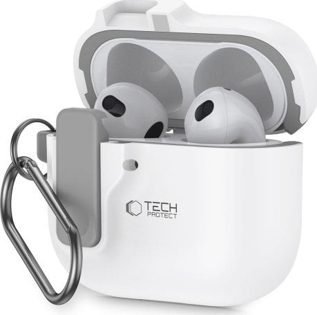 Tech-Protect TECH-PROTECT SLIM HOOK APPLE AIRPODS 4 WHITE