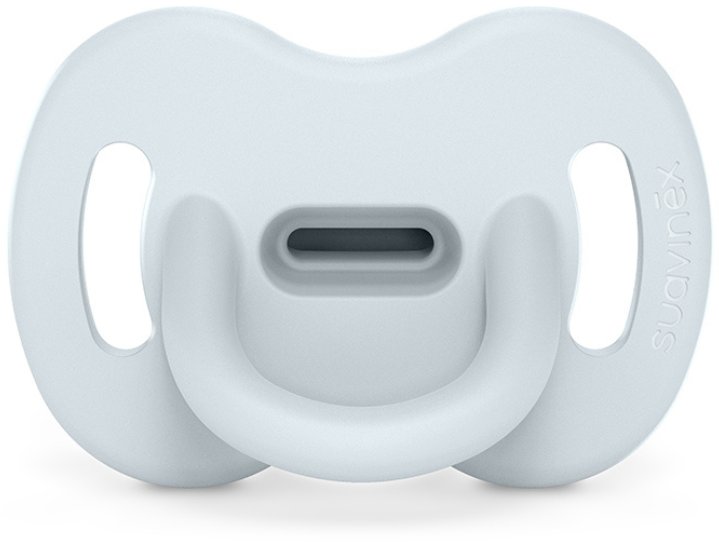 SUAVINEX - 308601-SMOCZEK 100% SILIKONOWY FIZJOLOGICZNY SX PRO/0-6M/ JASNONIEBIESKI/COLOUR ESSENCE