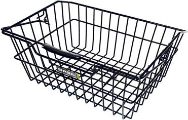 Basil Kosz na tylny bagażnik CAIRO LUXE Bottom hooks, stalowy czarny (BAS-11031)