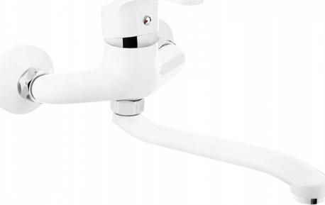 Bateria kuchenna Kuchinox Kakadu ścienna biała (KCH106476/ALL)