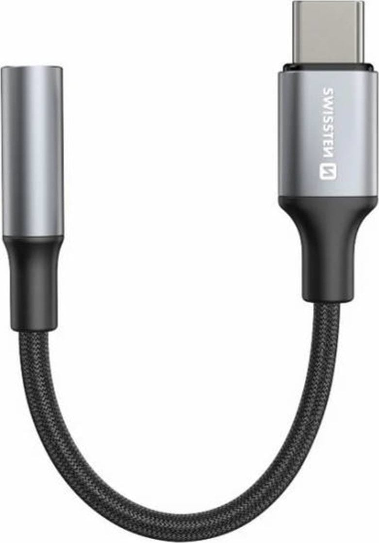 Swissten USB-C to Jack 3.5mm Audio Adapter 15cm