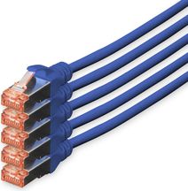 Digitus Patchcord CAT5e, S-FTP, 10m, 5 sztuk (DK-1644-100-B-5)