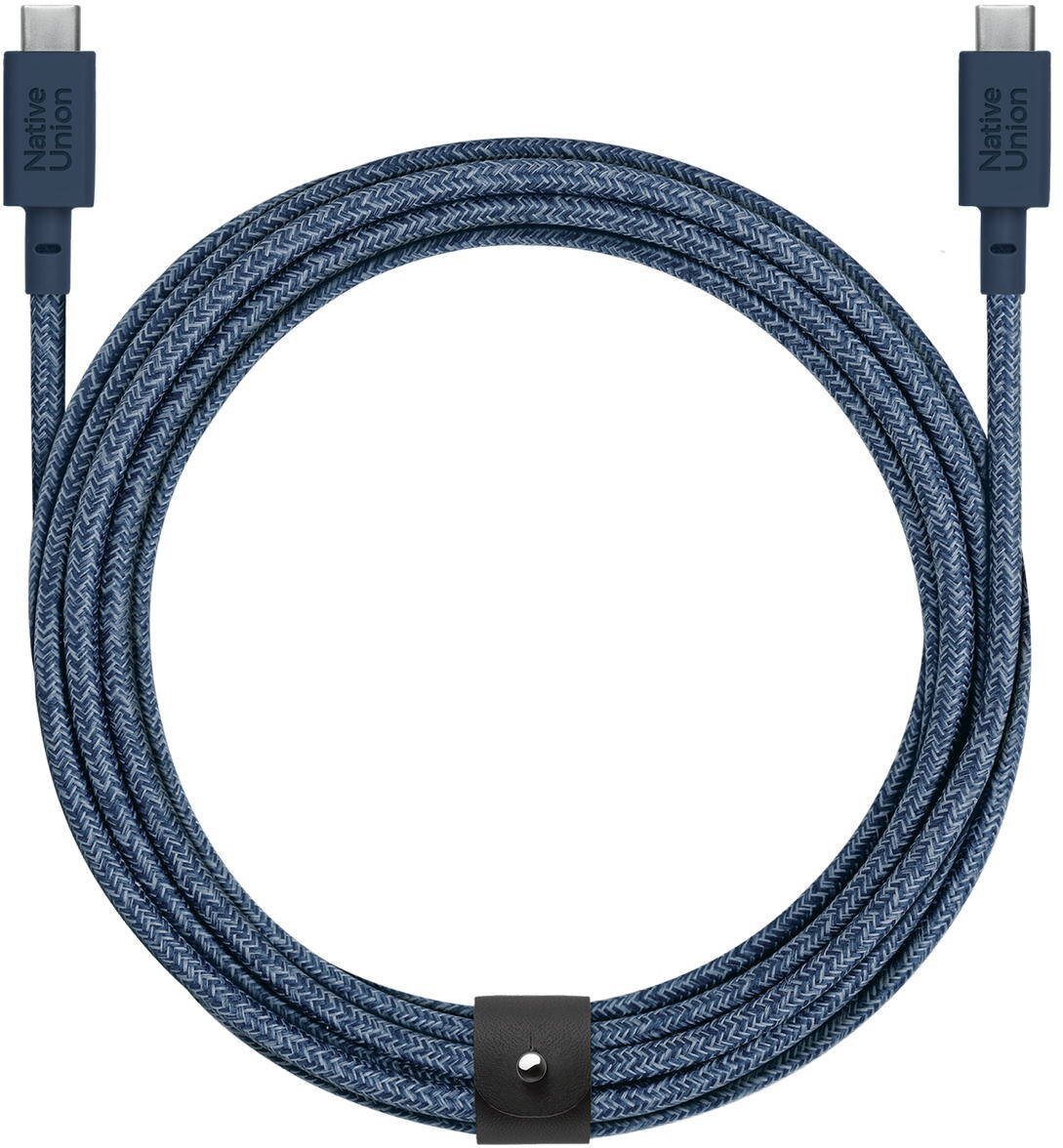 Kabel USB Native Union USB-C - USB-C 3 m Granatowy (BELT-XL-C-NAV-3-NP)