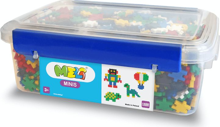 Meli Klocki konstrukcyjne Meli Minis Edu 1400 el.