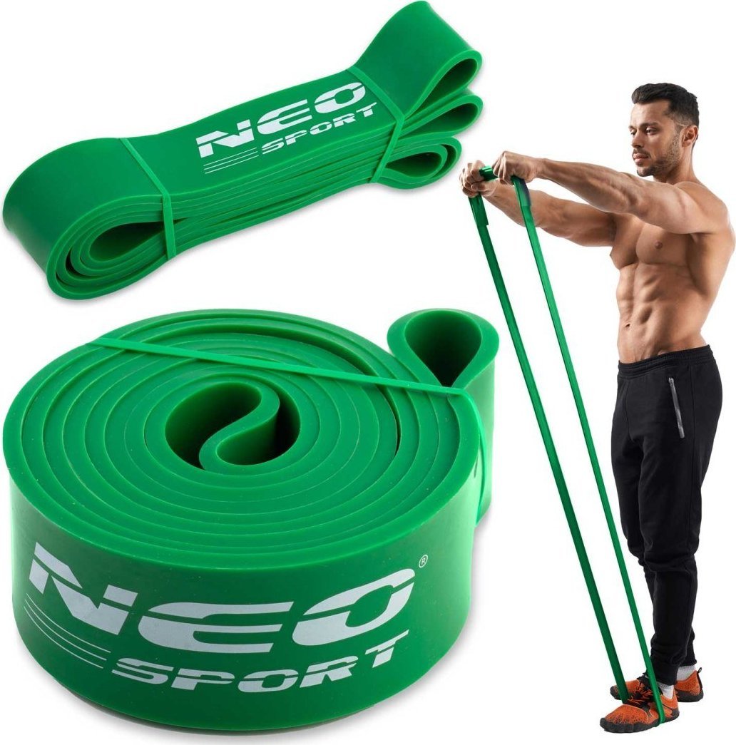Neo-Sport Taśma oporowa do ćwiczeń NS-960 Neo-Sport zielona