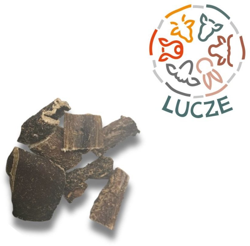 Lucze treserki ze żwaczy wołowych 1 kg suszone 100% naturalne