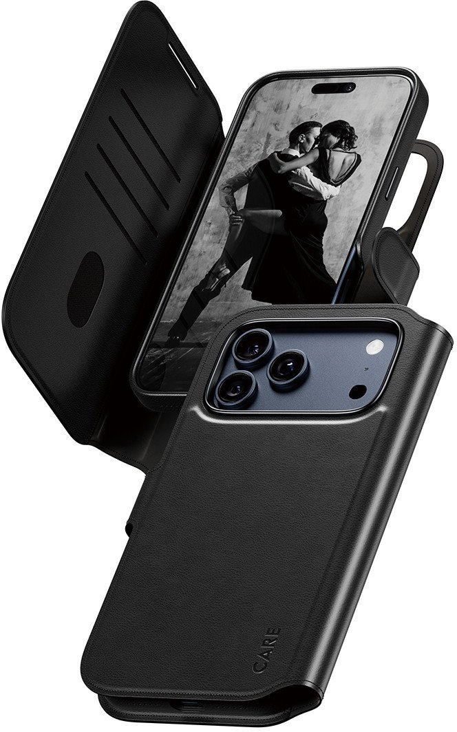 PanzerGlass Case CARE by Feature Tango 2w1 Wallet Case MagSafe for iPhone 17 Pro Max black