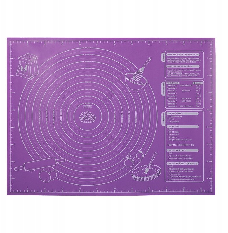 STOLNICA Duża 60x45cm WYGODNA Pianka EVA do Pierogów CIASTA MATA Kuchenna