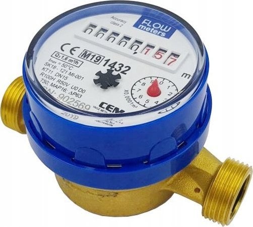 BMETERS Wodomierz JS antymagn. 1/2, przepływ 2,5 do wody zimnej MID R100/R50 z modułem radiowym IP65