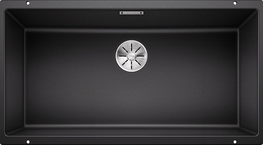 Zlewozmywak Blanco Subline 800-U Silgranit antracyt z korkiem InFino (523141)