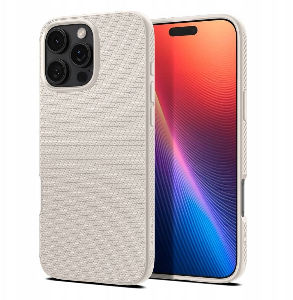 Etui Spigen Liquid Air do Apple iPhone 17 Pro Max Natural Titanium