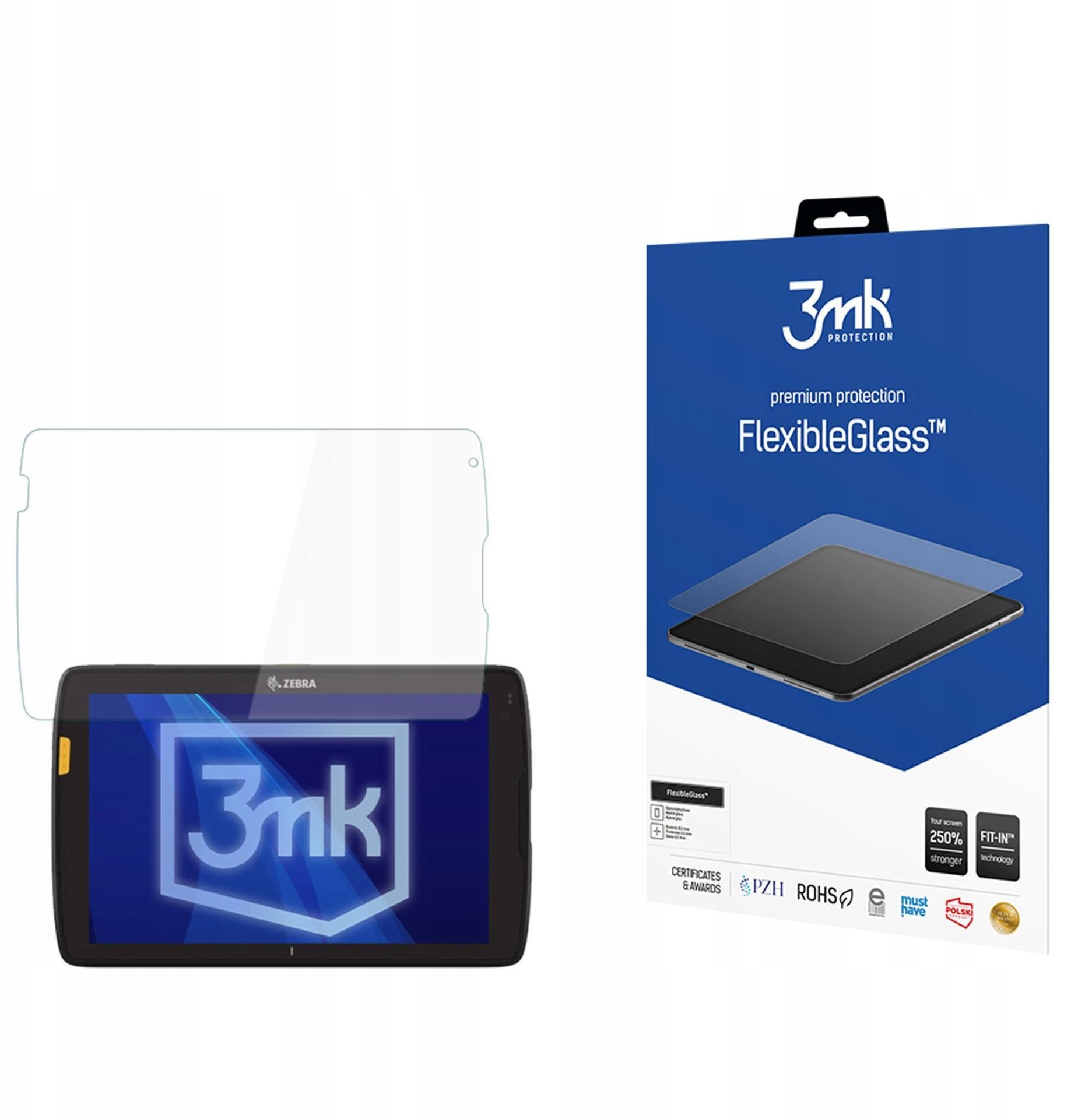 Zebra ET40 / ET45 10" - up to 13" 3mk FlexibleGlass