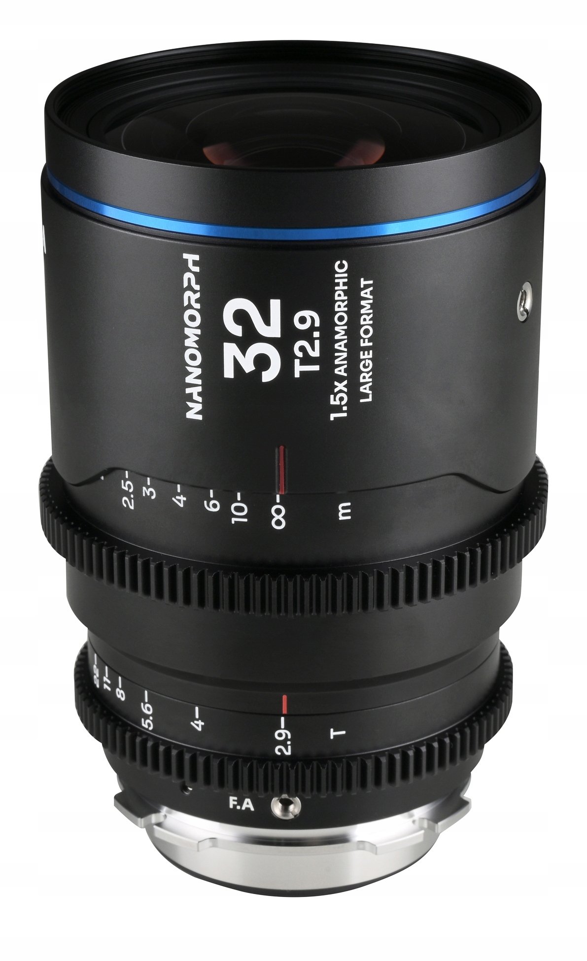 Obiektyw Laowa Nanomorph 32 mm T2,9 1,5x LF Blue do Arri PL / Canon EF