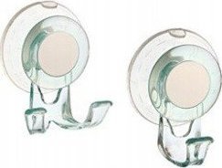 Bisk Wieszak na ręcznik z przyssawką 2 szt.