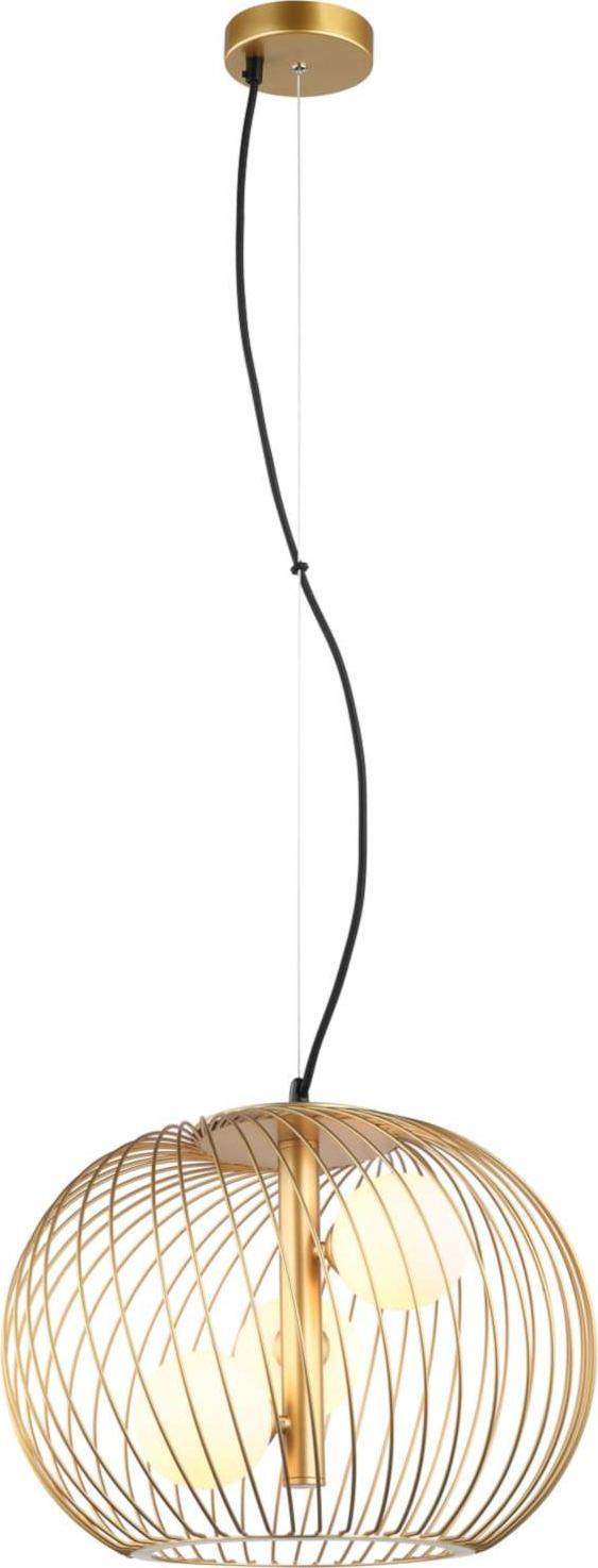 Lampa wisząca Italux Clarisa MDM-3843-3 GD