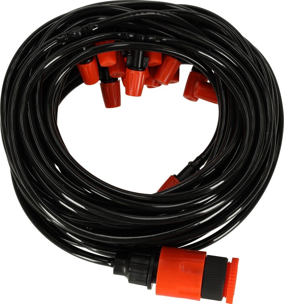 KIK Kurtyna wodna mgiełka zraszacz ogrodowy system nawadniania 15m