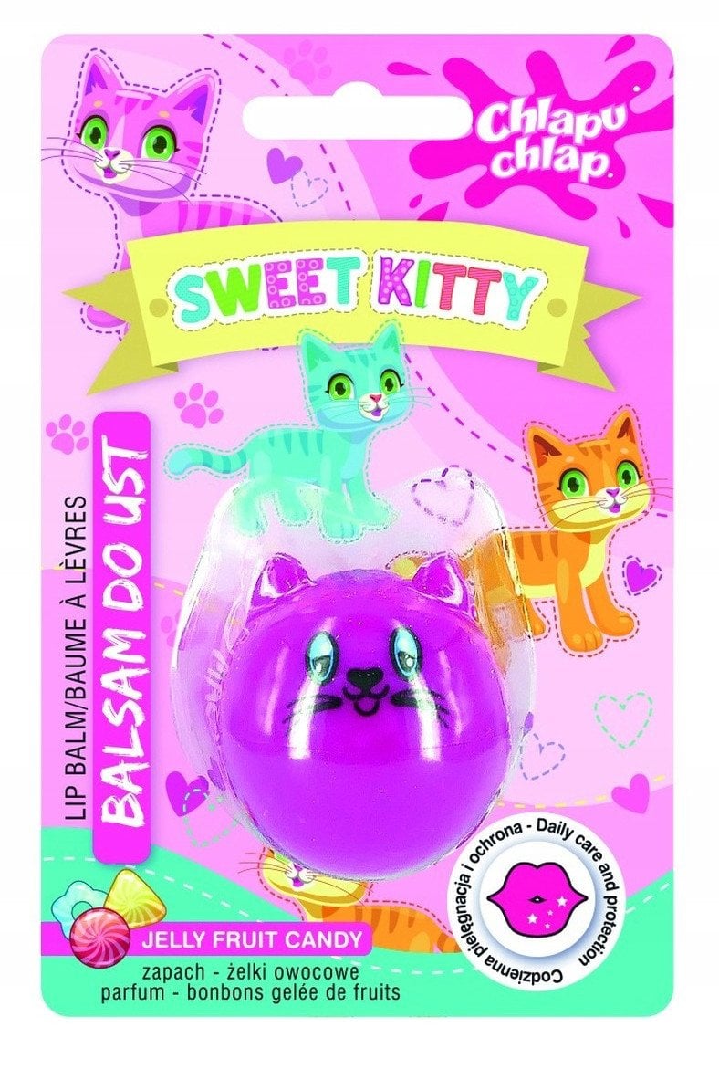 CHLAPU CHLAP Błyszczyk do ust Sweet Kitty - żelki owocowe 1szt
