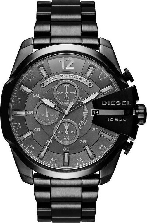 Zegarek Diesel Zegarek Męski Diesel Mega Chief DZ4355 Czarny
