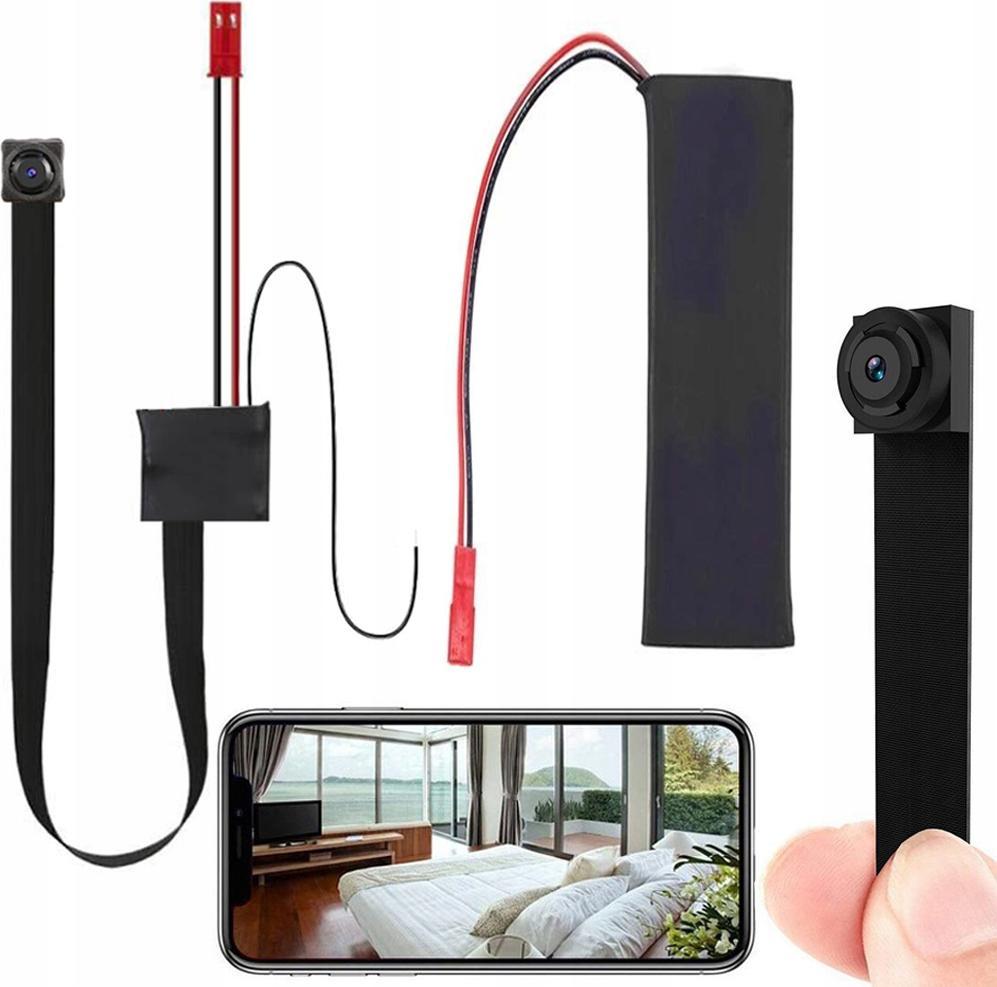 Kamera IP Logit Mini kamera szpiegowska IP WIFI HD Ukryta detekcja FV-R/F1804