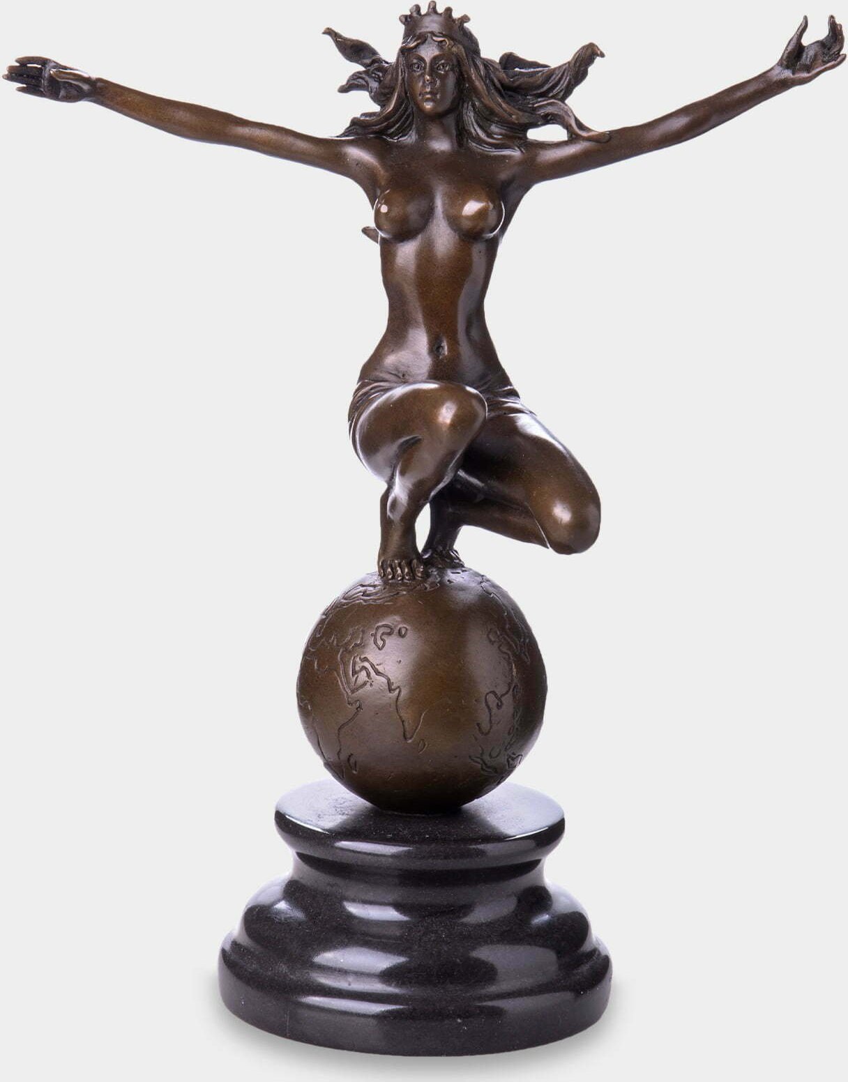 rzezbyzbrazu Matka Ziemia Rzeźba z Brązu