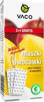 Vaco VACO ECO Płyn do pułapki na muszki owocówki 3 szt.