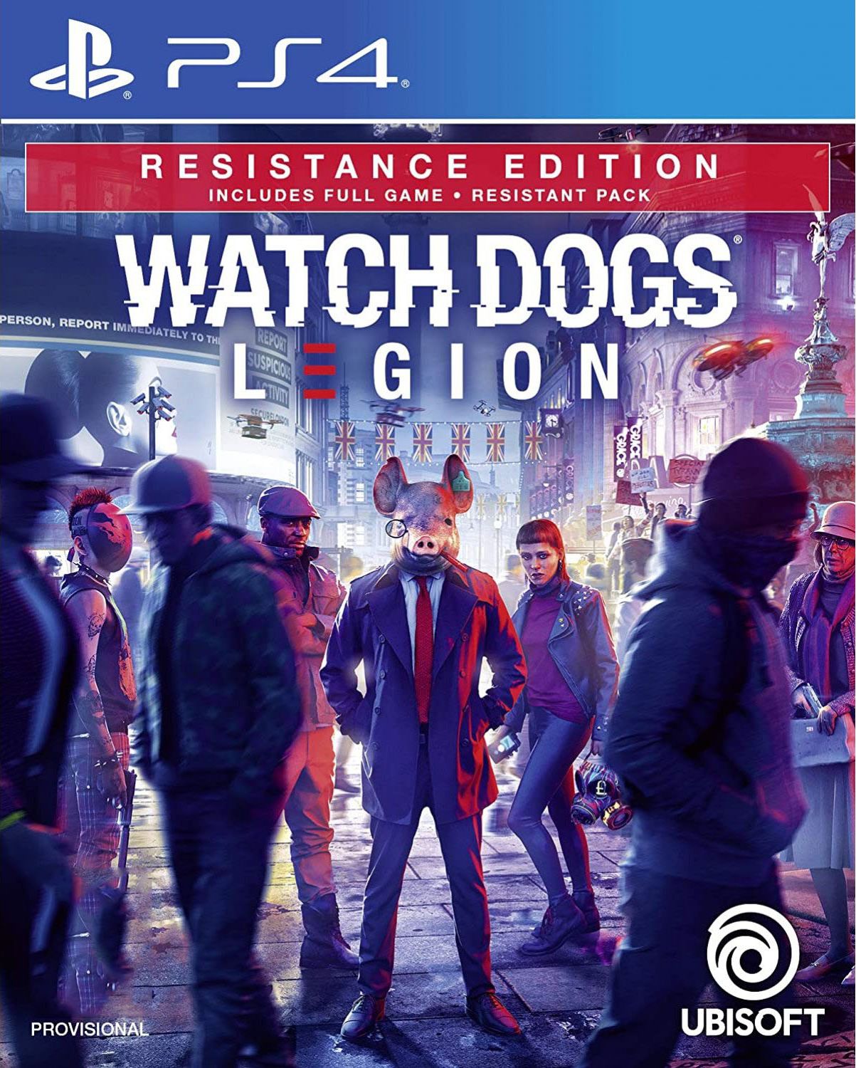 Watch Dogs Legion Resistance Edition PS4