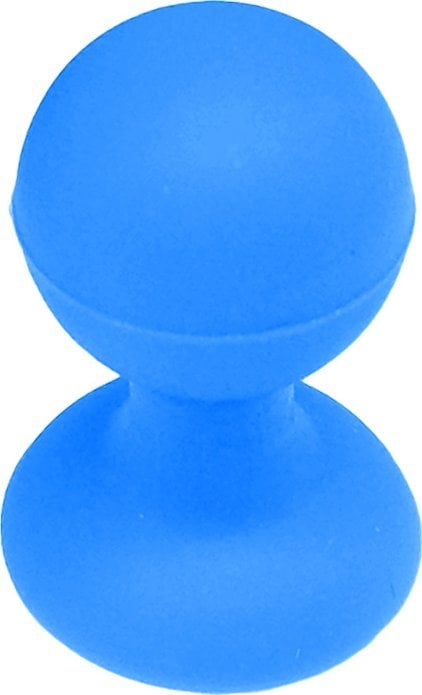 Hurtel Uchwyt silikonowy do telefonu z przyssawką z okrągła główka niebieski Uchwyt silikonowy do telefonu z przyssawką z okrągła główka niebieski