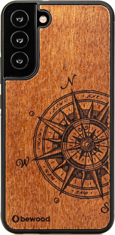 BeWood Drewniane Etui Samsung Galaxy S21 Plus TRAVELER MERBAU