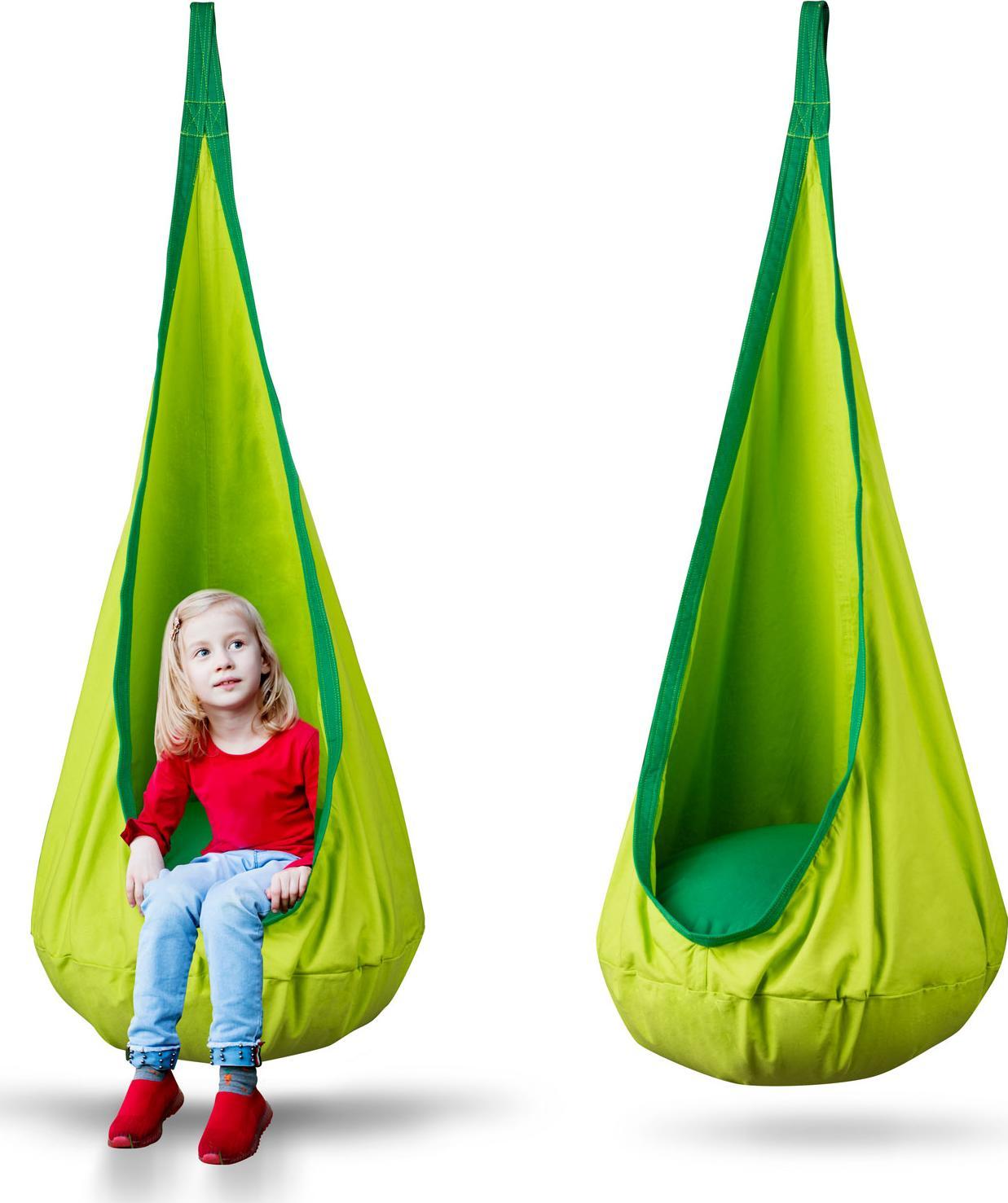 Neo-Sport Kokon fotel wiszący zielony