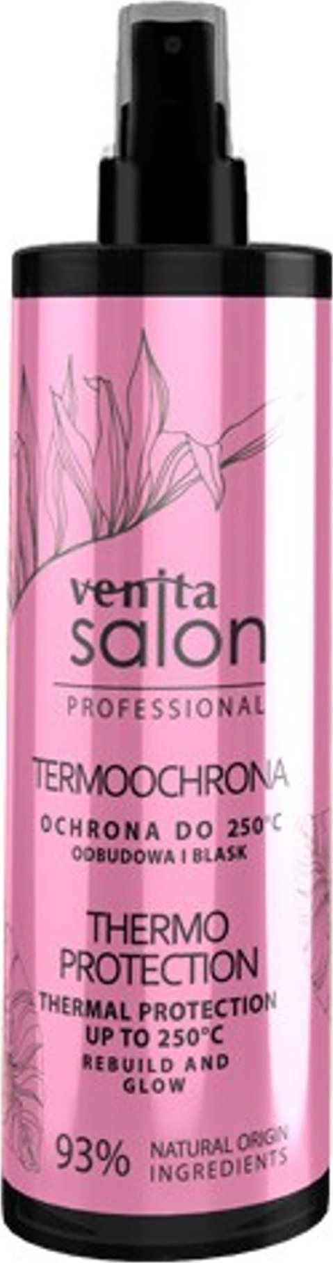 Venita VENITA Salon Professional Spray stylizujący do włosów - Termoochrona 200ml