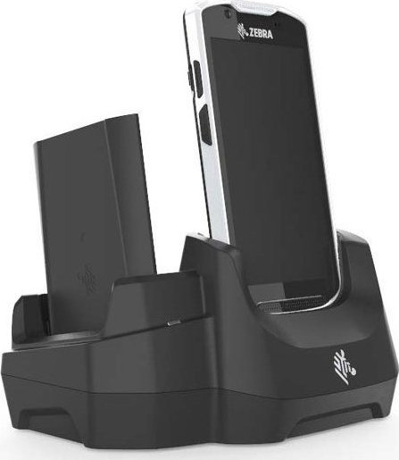 Podstawka Zebra CRD-TC5X-2SETH-02 Organizery do stacji ładującej Wolnostojący Plastik Czarny