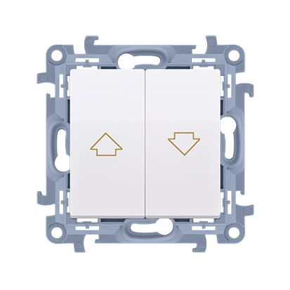 Kontakt-Simon Łącznik żaluzjowy pojedynczy biały 10A (CZW1.01/11)